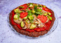 Raw vegan pizza